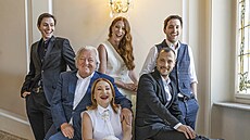 Franti�ek He�mánek, Josef Mixa, Marie Mixová, Nikol Kouklová He�mánková,...
