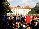 Slavkovsk park zaplnili fanouci Stinga.