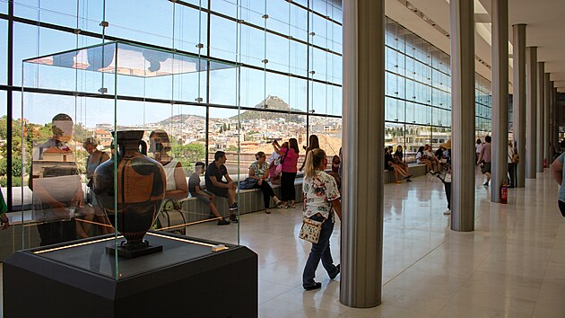 Moderní a rozměrově velkorysá budova muzea z roku 2009 nabízí nádherný výhled...