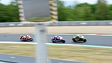 Závod mistrovství sv�ta superbik� v Most�.