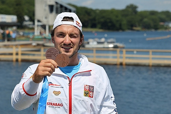 Kanoista Martin Fuksa získal na mistrovství svta v Halifaxu dv bronzové...