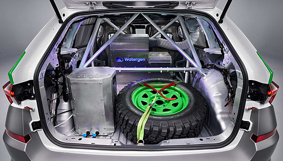 Technologie od Watergenu je i součástí konceptu automobilu Škoda Afriq