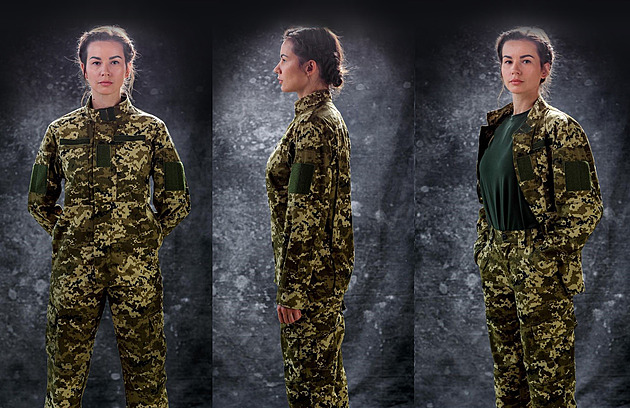 Nové uniformy pro Ukrajinky. Doteď musely nosit pánské. Včetně prádla