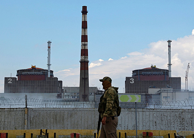 V Záporožské jaderné elektrárně explodovaly dvě střely, Rusko viní Ukrajinu