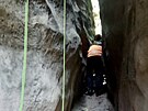 V Adrpaskch skalch spadl horolezec. (7. srpna 2022)