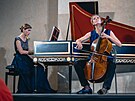 Cembalistka Flora Fábri a cellistka Kristin von der Goltz vystoupily v programu...