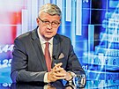 Karel Havlíek, exministr prmyslu, místopedseda Snmovny a hnutí ANO, hostem...