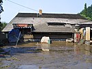 Také oblíbená restaurace Koliba vzala pi povodních v roce 2002 za své. Proto...
