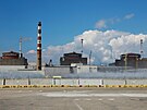 Komplex Záporoské jaderné elektrárny (4. srpna 2022)