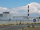 Komplex Záporoské jaderné elektrárny (4. srpna 2022)