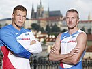 etí atleti pedstavili nové dresy pro mistrovství Evropy v Mnichov a dalí...