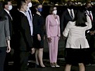 éfka americké Snmovny reprezentant Nancy Pelosiová dorazila na Tchaj-Wan....