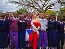 1. vicemiss eské republiky 2021 Sarah Horáková v Tanzanii