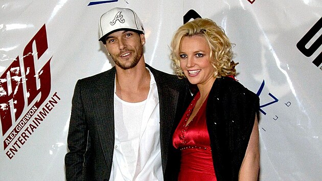 Kevin Federline a Britney Spears (Atlanta, 25. března 2006)