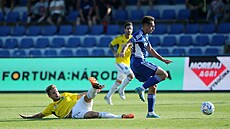 Momentka z utkání Jihlava (�lutá) vs. Olomouc B.