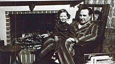 Karel Divíek s dcerou Ninou.