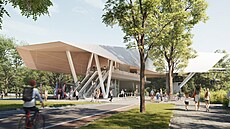 Lanovku Podbaba  Troja  Bohnice navrhli architekti londýnského studia William...