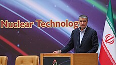 éf íránské organizace pro atomovou energii Mohammad Eslámí (9. dubna 2022)
