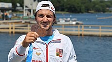 Kanoista Martin Fuksa získal na mistrovství světa v Halifaxu dvě bronzové...