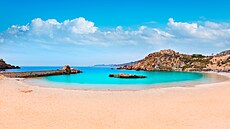 Plá� Cala Cortina ve �pan�lské Cartagen�