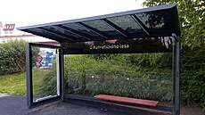 Zastávka v Praze 4 má na reklamu ji� nachystané místo.