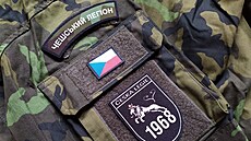 eská legie - ukrajinsky a esky zpracované Bulíovy insignie.