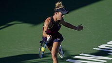 Elizabeth Mandliková na turnaji v San Jose.