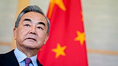 Čínský ministr zahraničí Wang I. (9. července 2022)
