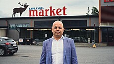 Výkonný editel finského supermarketu Laplandia Market Mohamad Darwich (28....