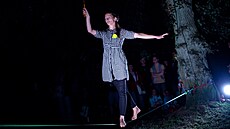 Jihlav�tí divadelníci na Staré plovárn� nacvi�ují letní hru pod �irým nebem....