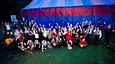 Jihlav�tí divadelníci na Staré plovárn� nacvi�ují letní hru pod �irým nebem....