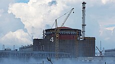 Komplex Záporožské jaderné elektrárny (4. srpna 2022)