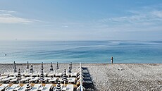 Odd�lená soukromá plá� ve Francii