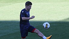 Václav Pila na plzeském tréninku