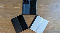 Huawei Mate Xs 2, Samsung Galaxy Z Fold 3 a Vivo X Fold