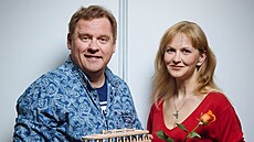 Václav Kopta a jeho manželka Simona Vrbická