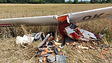 Na Náchodsku spadl v�tro�, zem�ela 19letá �ákyn� pilotního kurzu (1. 8. 2022)