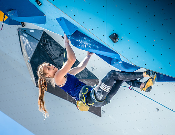 �eská lezkyn� Eli�ka Adamovská.