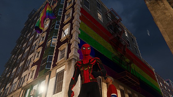 Vlajky ve Spider-Manovi (PC)