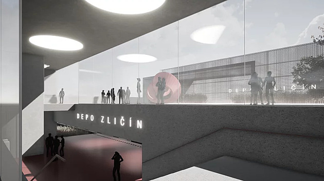 Stanice metra Depo Zličín zná svoji podobu, na její střeše budou výstavy