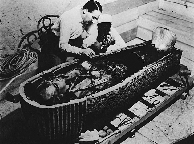 Objev hrobky faraona Tutanchamona zvedl zájem o dějiny starověkého Egypta