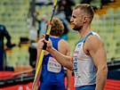 Jakub Vadlejch bhem otpaské kvalifikace na atletickém ME v Mnichov.
