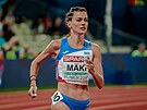 Kristiina Mäki ve finálovém závod na 1500 metr na atletickém ME v Mnichov.