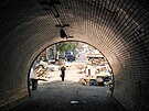 Povodn 2002: ikovský tunel