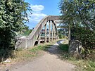 Obloukový elezobetonový most v Sokolov