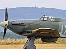Posledn letuschopn exempl Hawker Hurricane Mk.IV na leteckm dni v Chebu...