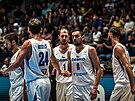 etí basketbalisté v píprav proti Bulharsku