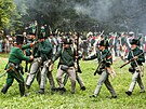 Historická bitva v zámeckém parku v Plzni Kimicích byla souástí Napoleonských...