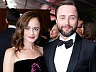Alexis Bledelová a Vincent Kartheiser (Los Angeles, 17. zá�í 2017)