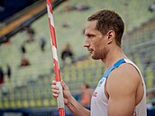 Vítězslav Veselý během oštěpařské kvalifikace na atletickém ME v Mnichově.